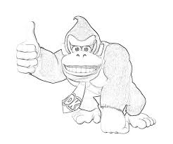 Donkey kong printable coloring pages are a fun way for kids of all ages to develop creativity, focus, motor skills and color recognition. Donkey Kong 112199 Video Games Printable Coloring Pages