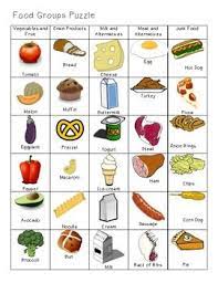 Health Healthy Eating Food Groups Puzzle Group Meals Healthy And Unhealthy Food Healthy Food Activities