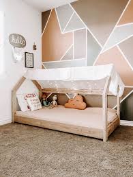 How To Build A Twin Size House Bed Addicted 2 Diy In 2020 Toddler House Bed Kids Bed Frames Diy Kids Bed