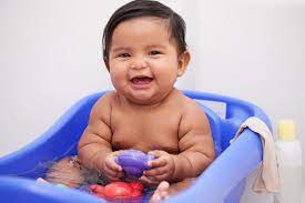 Make the bath water comfortably warm (90 to 100 degrees f). How To Give A Baby A Bath Parents