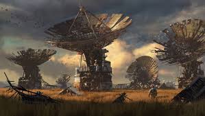 I Have A Mansion In The Post Apocalyptic World Wiki Abandoned Satellite Field Isaac Yeram Kim On Artstation At Https Www Artstation Com Artwork Qaxml Post Apocalyptic Art Apocalypse Art Art