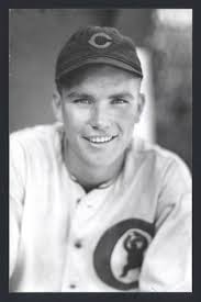 BILL E DONOVAN Real Photo Postcard RPPC 1934 Chicago Cubs George Burke