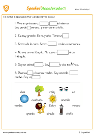 What Am I Spanish Worksheet For Kids Spanish Printables Learning Spanish Spanish Worksheets