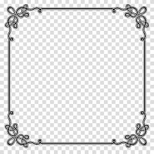 Use them to create flyers, invitations, stationery, and more. Square Black Frame Illustration Borders And Frames Microsoft Word Invitations Decorative Borders Transparent Background Png Clipart Nohat Free For Designer