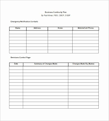Business Continuity Plan Template Elegant Business Plan Template 110 Free Word Excel In 2020 Business Continuity Planning Business Continuity Business Plan Template