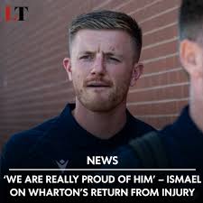The defender made his return to the pitch at the weekend 👇  https://www.lancashiretelegraph.co.uk/sport/25317942.blackburn-rovers-boss- ismael-scott-whartons-return/