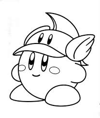 Print a beautiful coloring page from kirby. Christmas Kirby Coloring Pages Bmo Show