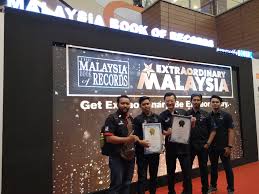 Malaysia book of records logo. Knx Projects