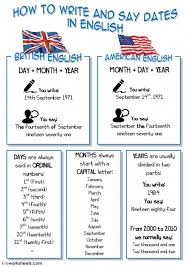 Match up the ordinal numbers below. Days And Dates Interactive And Downloadable Worksheet You Can Do The Exercises O English Words English As A Second Language English As A Second Language Esl