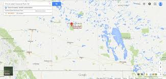 Prince Albert National Park Location On A Map Prince Albert National Park