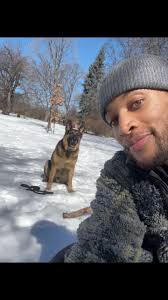 Quality time with the pup