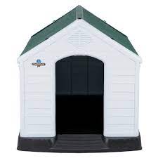 Extra large (101 lbs or more). Confidence Pet Xl Waterproof Plastic Dog Kennel Outdoor House Extra Large Brown