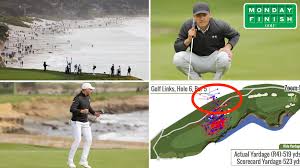 3 in the world ranking is the only player from the top 10 at pebble beach. Monday Finish Pebble Beach S Shortcut Horrible Rules And Jordan Spieth