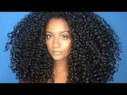 Usually, black hair is curly and naughty. Best Curly Hair Routine Shingling Method First Impressions Youtube