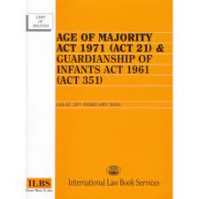 This is to get married without parental consent. Age Of Majority Act 1971 Act 21 Guardianship Of Infants Act 1961 Act 351 Marsden Professional Law Book