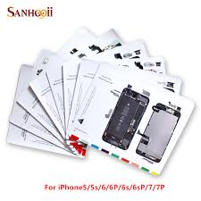 Us 4 39 Sanhooii Screw Magnetic Project Mat Screw Chart Position Dissemble Pad Repair Guide Pad For Iphone7 7plus 6s 6s Plus 6 6 Plus 5s In Hand