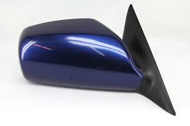 I had parked my car on the street, someone crashed in the driver side door and put a small dent in the door and broke the side view mirror. Toyota Camry Front Door Mirror Right Passenger Blue 87910 06200 Oem 07 11 2007 2008 2009 2010 2011 Extreme Auto Parts