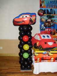 Really enjoyed designing this colorful cars theme birthday. Cars Party Party Decorations By Teresa