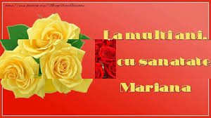 La multi ani, iubito! e ziua ei liberă, dar nu și a lui. La Multi Ani Mariana By Norbert Youtube