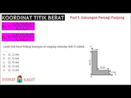 Apakah berat astronaut tersebut akan tetap sama ketika berada di bulan? Materi Dan Contoh Soal Koordinat Titik Berat Gabungan Persegi Panjang Fisika Kelas 11 Youtube
