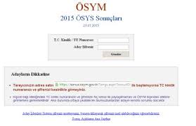 Ölçme, seçme ve yerleştirme merkezi (ösym) başkanı prof. Universite Yerlestirme Sonuclari Aciklandi Bianet