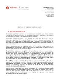 Cu apel in 30 de zile de la comunicare. Cerere Cu Valoare Redusa