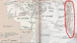 Beleriand was destroyed during the war of wrath. What Is The Relationship Between Beleriand In The Silmarillion And Middle Earth In Lord Of The Rings Science Fiction Fantasy Stack Exchange