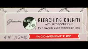Genuine Black And White Bleaching Cream Reviews Black White Bleaching Cream Youtube