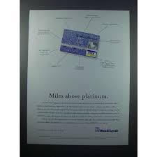 The scoring formula takes into account the type of card being reviewed (such as cash back, travel or balance. 1999 Merrill Lynch Visa Credit Card Ad Miles Above On Ebid United States 159402932