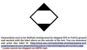 Ammunition is an explosive and must be shipped separately as hazardous afaik, hazmat is powder and primers only, but i haven't shipped ammo in a you can print ormd labels yourself. Shipping Loads To Be Tested Trapshooters Forum