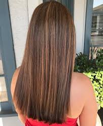What S The Difference Between Partial And Full Highlights Straight Hair Highlights Brown Straight Hair Brunette Hair Color