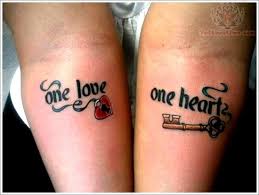 A fun way to add some variety to matching couple tattoos is to change up the color of the ink. 101 Complimentary Tattoo Designs For Couples Girlfriend Tattoos Tattoos For Daughters Matching Love Tattoos