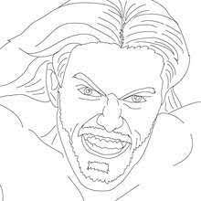 Wrestler Edge Coloring Pages - Hellokids.com