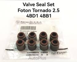 Foton Genuine Parts Engine Valve Seal Set: Tornado 2.5 4BD1 4BB1 (See  Photos for Measurements)