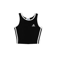 Black Adidas Crop Tops For Girls Adidas Crop Top Athletic Sporty Minimal 90 S Grunge Cropped Tank Liked On Polyvore Featuring Tops Adidas Crop Top Adidas Crop Black And White Crop Tops