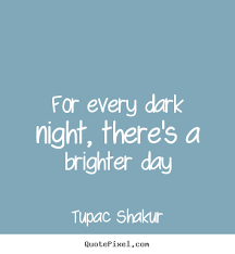 Make Custom Picture Quote About Inspirational For Every Dark Night There S A Brighter Day