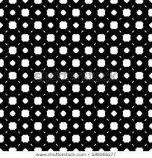 Black And White Squares Background Vector Monochrome Seamless Pattern Abstract Endless Background Black White Illustration With Simple Figures Circles Lines Squares Repeat Geometric Tiles
