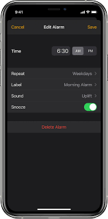How To Set And Manage Alarms On Your Iphone Apple Support Uk