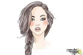 How To Draw A Pretty Girl Step 9 Drawing People Cartoon Girl Drawing Crying Girl Drawing