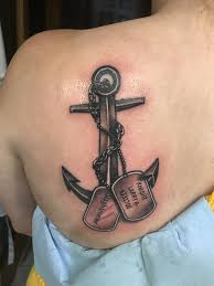 Anchor Tattoo Dog Tags Tattoo Navy Anchor Tattoos Navy Tattoos
