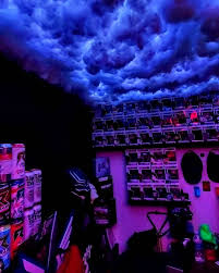 My Inner Demons Queen Jay Ava S Older Sister Jay S Room In 2021 Neon Room Aesthetic Room Decor Dreamy Room
