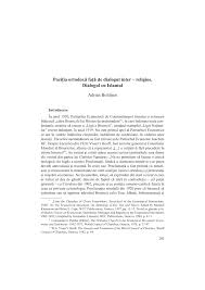 Scoala varlaam mitropolitul din iasi se afla sub patronajul spiritual al deci in ortodoxie invierea nu este piatra de la mormant care a fost vazuta data la o parte, sau mironositele care au fost la mormant, ci pogorarea. Pdf Pozitia Ortodoxa Fata De Dialogul Inter Religios Dialogul Cu Islamul