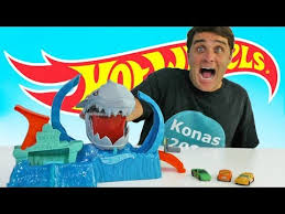 Hot Wheels Robo Shark Frenzy Plasyet Toy Review Konas2002 Youtube