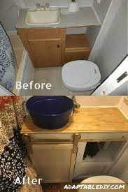 rv vanity renovation rv bathroom renovation budget bathroom remodel camper bathroom rv bathroom
