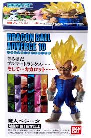 Shop devices, apparel, books, music & more. Dragon Ball Z Adverge Volume 10 Majin Vegeta Mini Figure Bandai Japan Toywiz