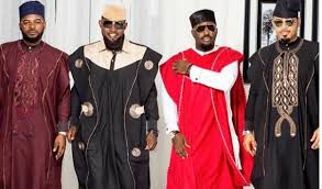 The 'agbada challenge' before long spiraled into an online media challenge with the hashtag #agbadachallenge, as fans and superstars the same started posting pictures of themselves wearing 'agbada'. Merry Men Agbada Challenge Takes Centre Stage