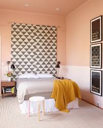It is so pretty against this salmon wall. 8 Do S And Don Ts For Peach In The Bedroom