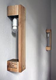 Applique Avec Des Palettes En Bois Deco Diy Luminaire Lampe Deco Palette Bois Meuble A Fabriquer Soi Meme Diy Maison