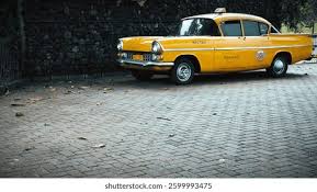 Image result for Yellow 1955 Taxi