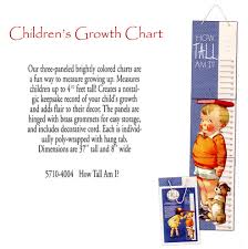5710 4004 Childrens Growth Chart